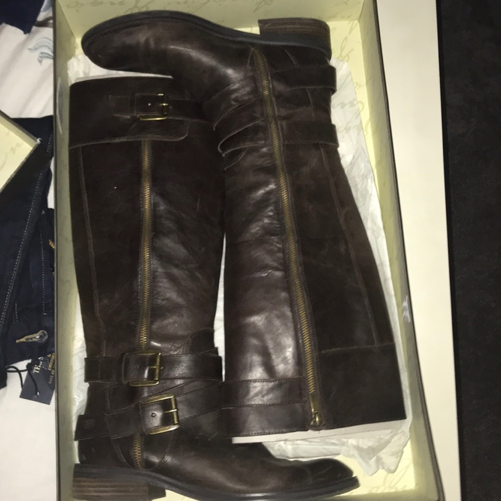 Enzo Angiolini Leather Boots